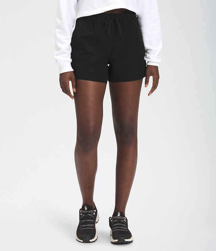 Pantalones Cortos The North Face Mujer Class V Negras - Peru 34651NMSZ